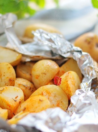 New Orleans Herb Roasted Baby Potatoes