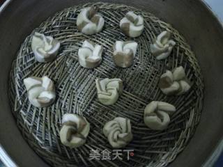 Three-color Flower Steamed Buns recipe