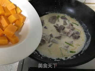 Coconut-flavored Taro Pumpkin Casserole recipe