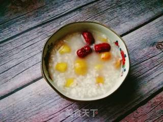 Chestnut Rice Porridge with Red Dates recipe