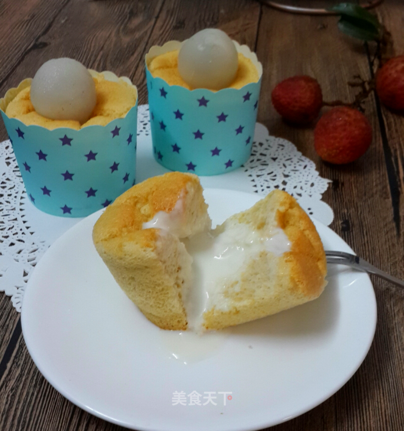 #aca音乐明星大赛#coconut Fragrant Liuxin Sweet Potato Cake (cup Cake) recipe