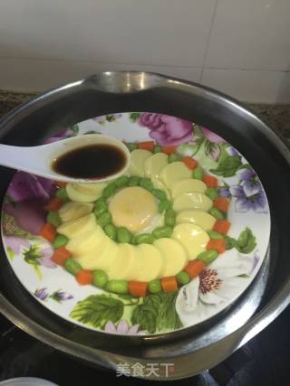 Japanese Tofu Steamed Egg recipe