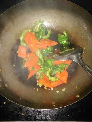 Stir-fried Yam with Vegetables recipe