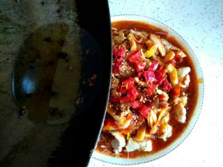 Poached Pork with Bean Sprouts and Vegetables recipe