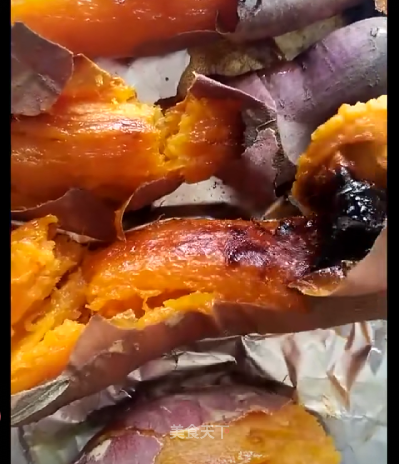 #炉菜# Baked Sweet Potatoes recipe
