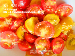 [summer Cold Dish]---ginger Tomato recipe