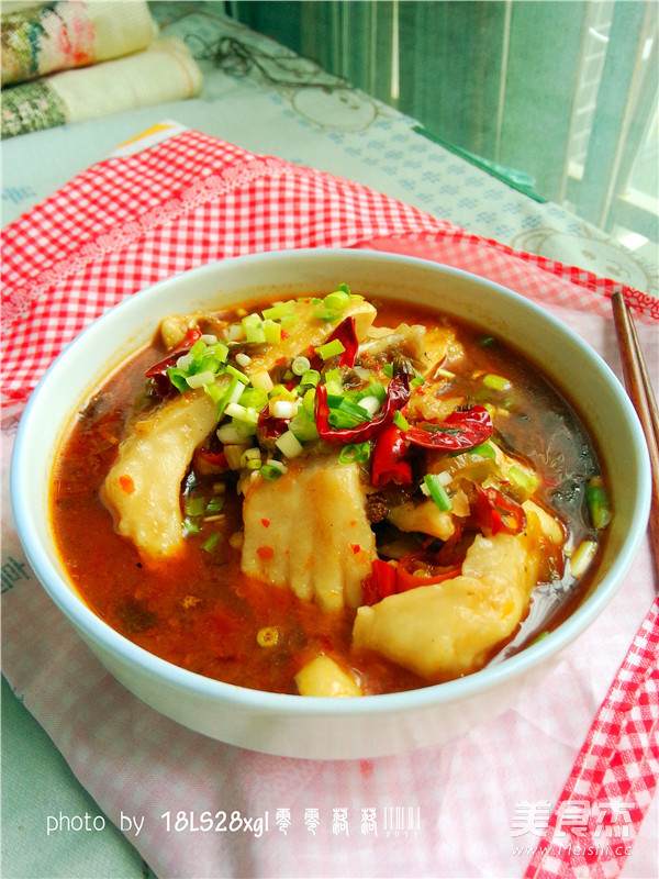 Hot and Sour Kimchi Fish recipe