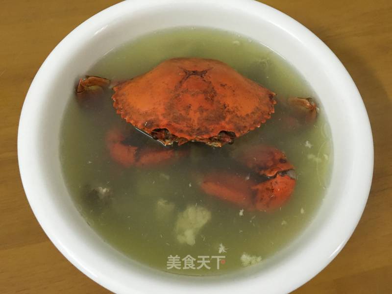 Stewed Tianqi with Crab recipe