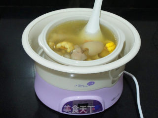 【corn Soybean Hoof Soup】 recipe