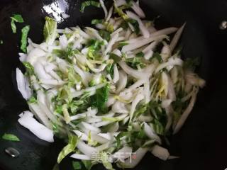 Stir-fried Vegetables with Meat Oil recipe