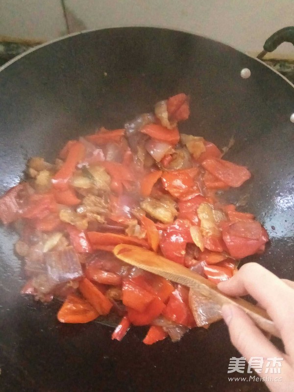 Red Pepper Twice Cooked Pork recipe