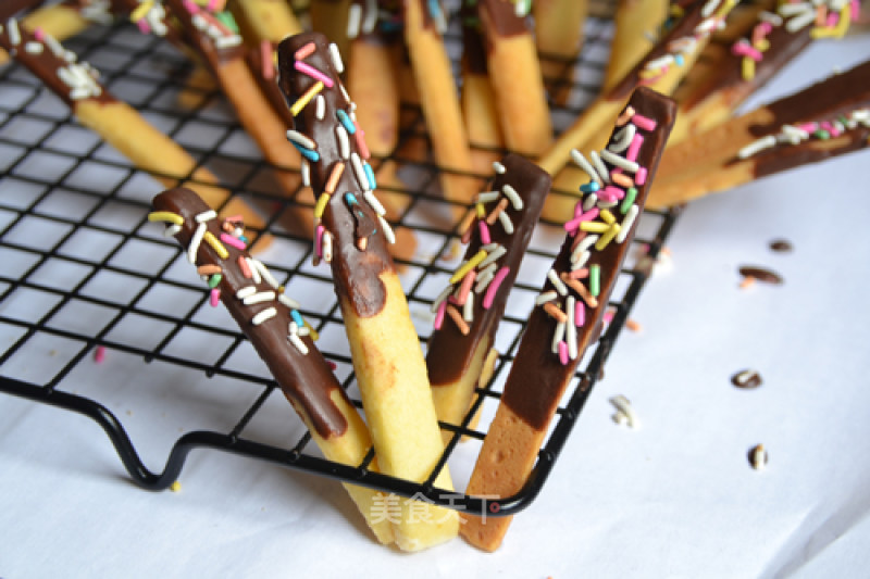 Chocolate Biscuit Sticks-children's Colorful Dreams