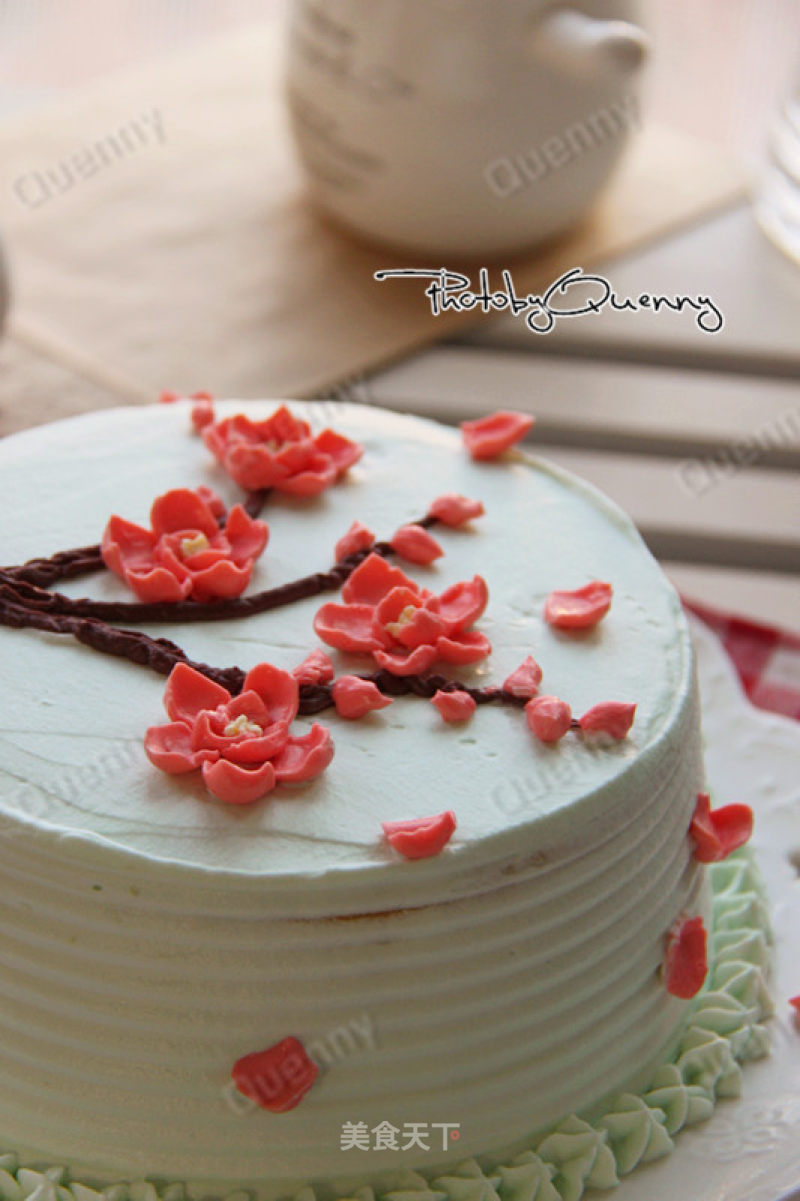 【plum Blossom Cake】 recipe