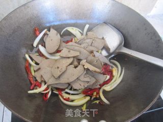 Spicy Fried Lamb Liver recipe