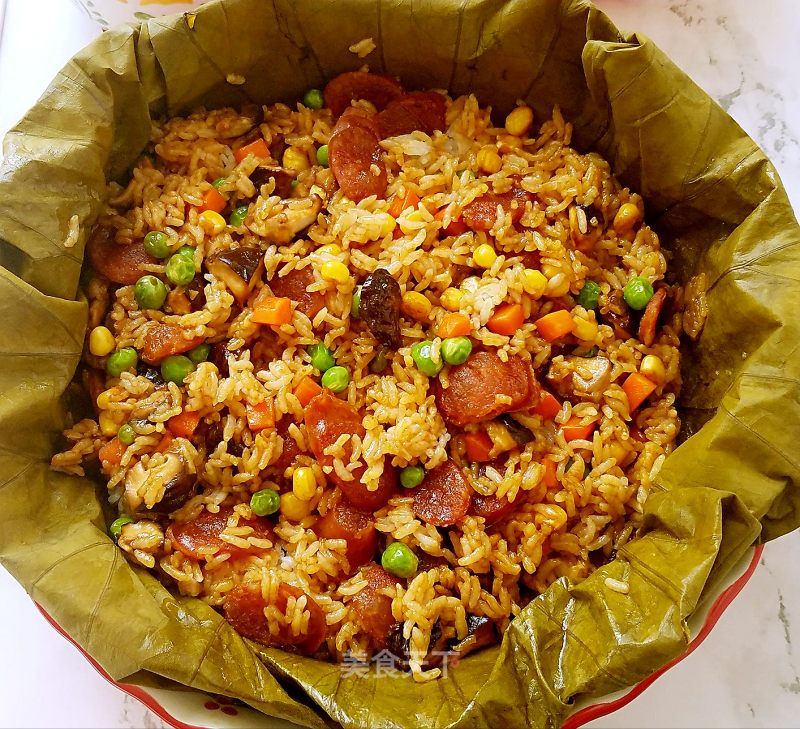 Lotus Leaf Rice recipe