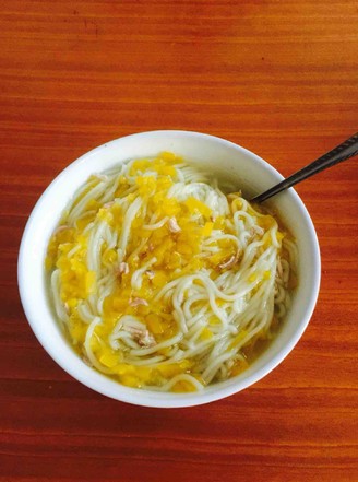 Pumpkin Ribs Noodle Soup (baby Food Supplement)