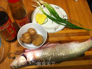 Steamed Mullet with Sugar and Garlic recipe