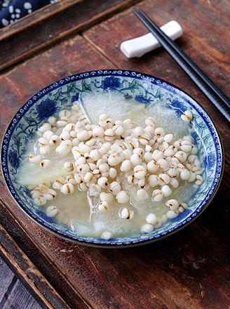 Winter Melon and Barley Soup