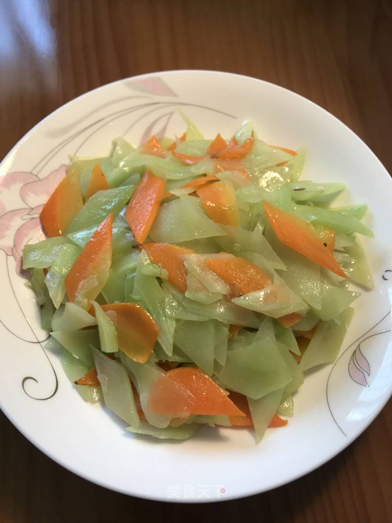Vegetarian Fried Lettuce recipe