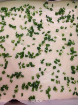 Chive Pork Floss Cake Roll recipe