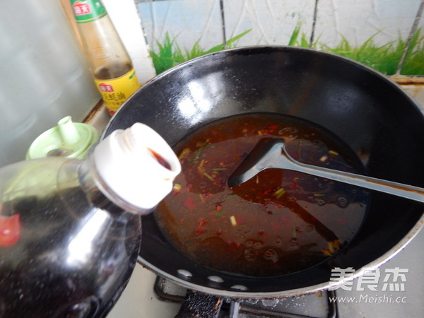 Hot and Sour Wide Noodles recipe