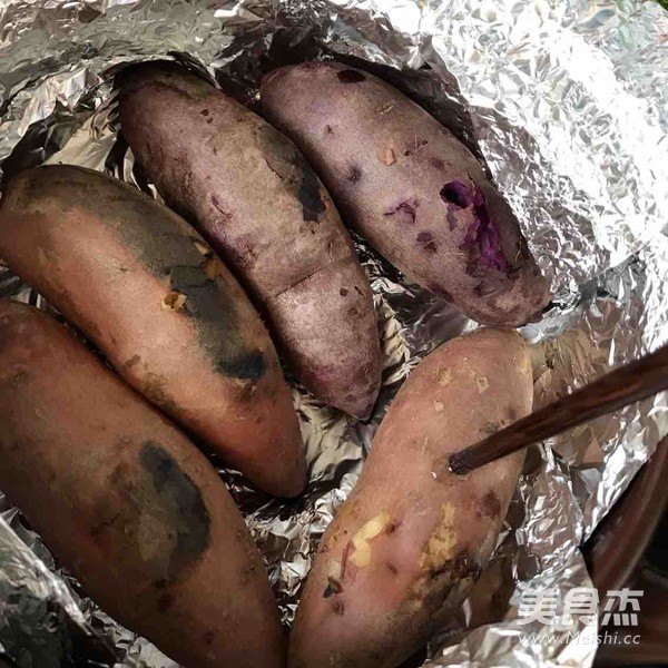 The Taste of Roasted Sweet Potatoes in Childhood recipe