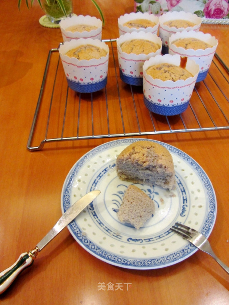 Purple Sweet Potato Honey Cake recipe