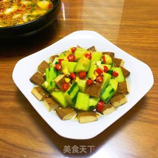 Xiangyou Cucumber Dried Tofu recipe