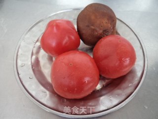 Tomato Stewed Sweet Potato Flour recipe