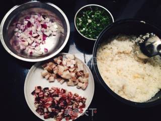 Bacon and Onion Fried Rice recipe