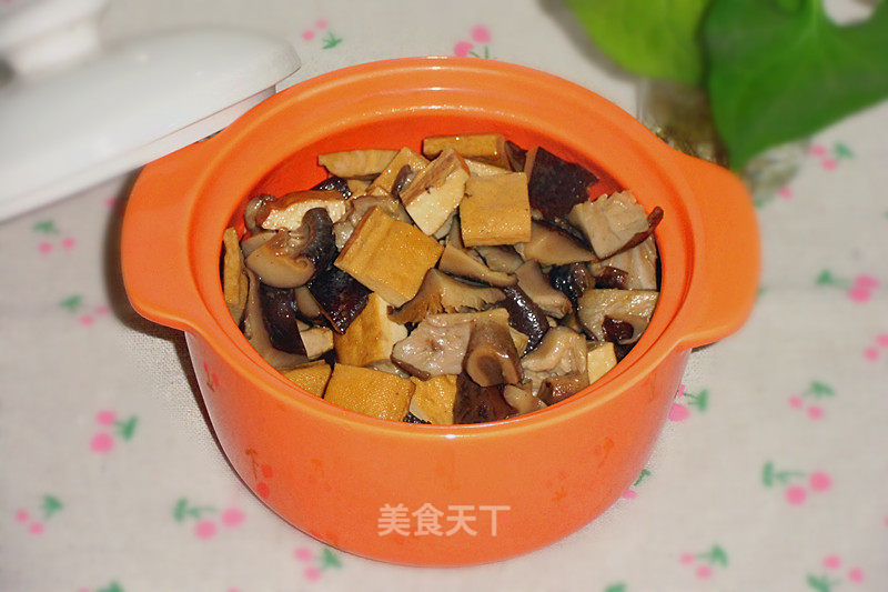 Mushroom Marinated Bean Curd recipe