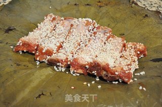 【su Cai】lotus Fragrant Glutinous Rice Bone recipe