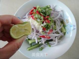 Cucumber with Onion recipe
