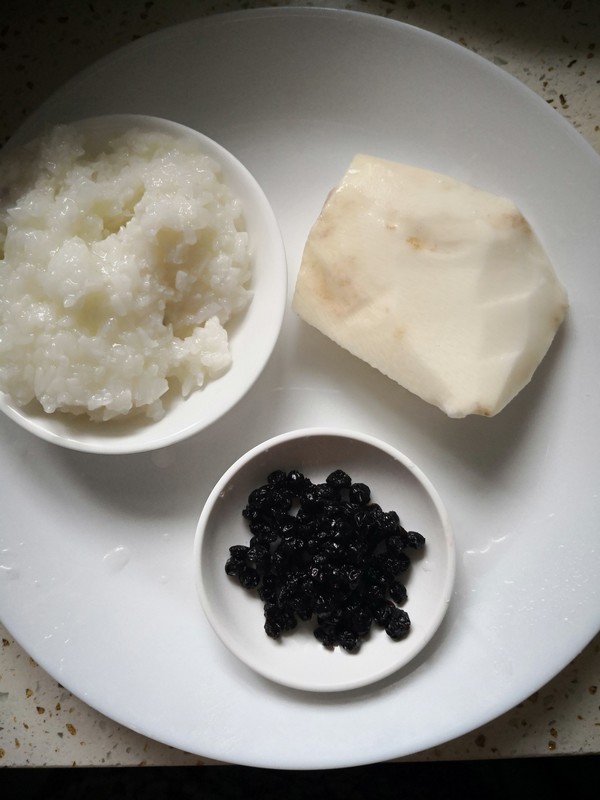 Glutinous Rice and Yam Congee recipe