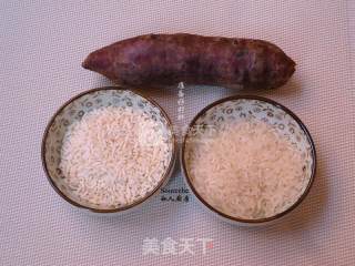 Purple Potato Congee recipe