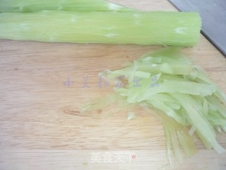 Simmered Lettuce Shreds recipe
