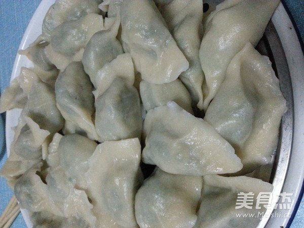 Shepherd's Purse and Egg Dumplings recipe