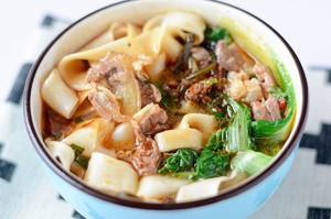 [beiding Enamel Cast Iron Pot Recipe] Henan Mutton Noodle Soup recipe