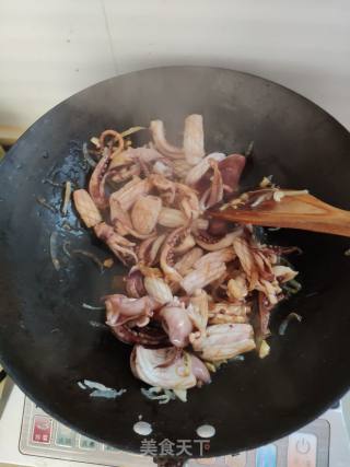 Seafood Cumin Squid recipe