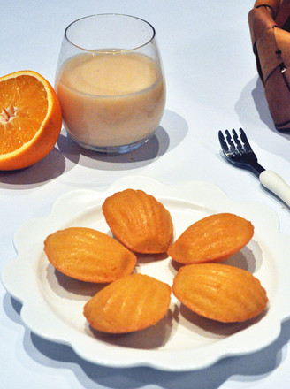 Orange Fragrant Madeleine recipe