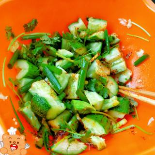 "cold Salad" Refreshing Pat Cucumber recipe