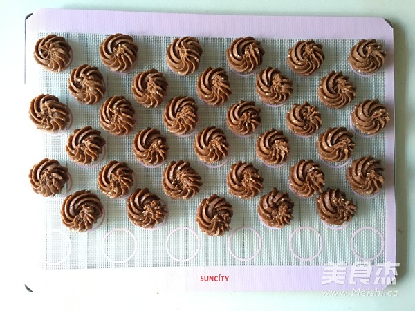 Cocoa Sesame Cookies recipe