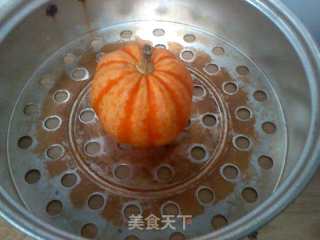 Yam Stuffed Pumpkin recipe