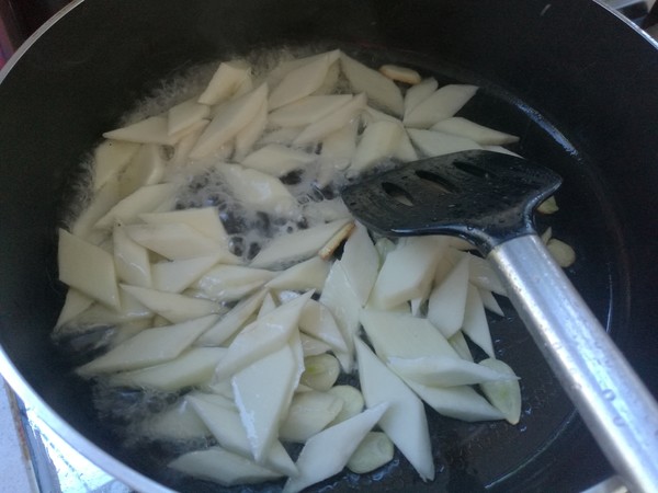 Stir-fried Yam recipe