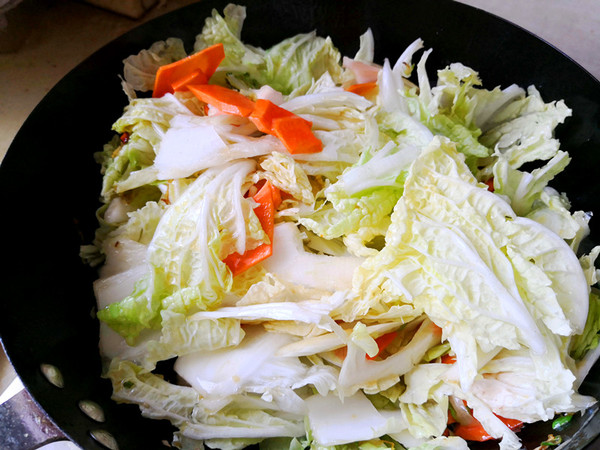 Braised Cabbage with Ribs recipe