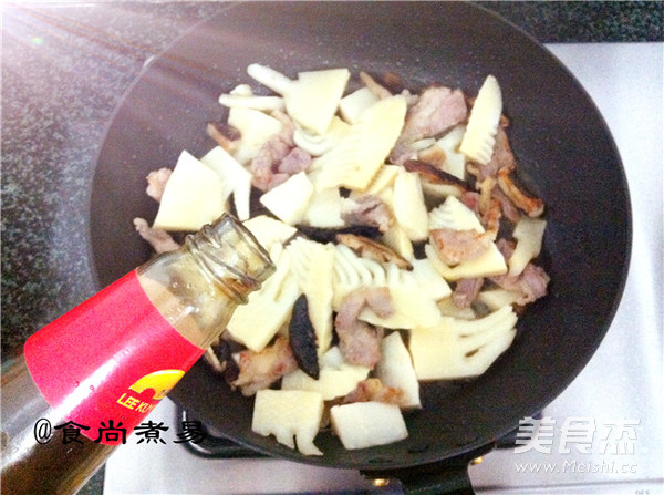 Stir-fried Double Winter with Pork recipe