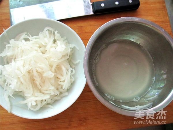 Shredded Radish in Oil recipe