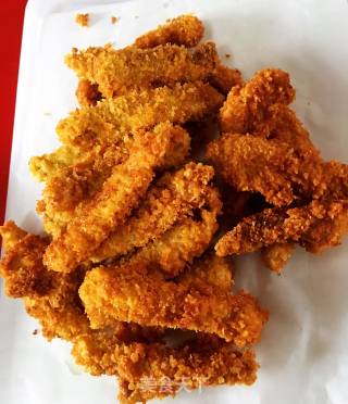 Fried Pork Tenderloin Strips recipe