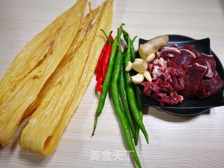 Yuba Beef recipe