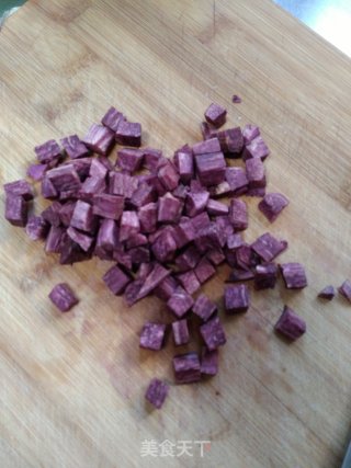 [shandong] Millet Purple Sweet Potato Yuanzi Congee recipe